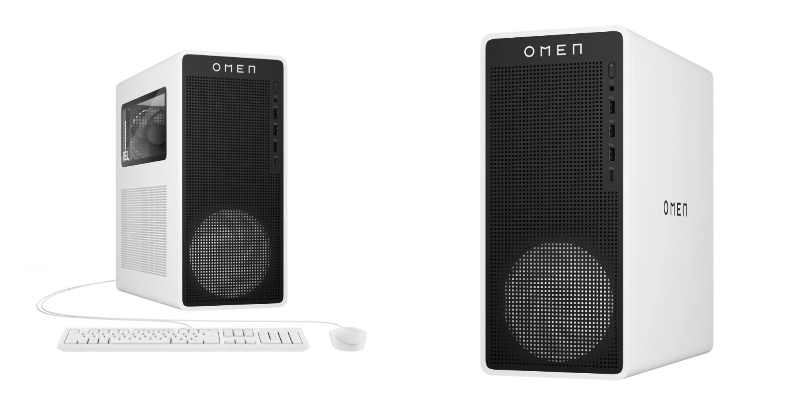 Image showing renders of HP's OMEN 16L gaming desktop.