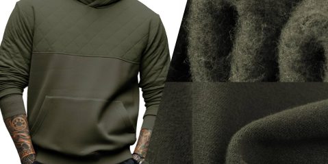 A man wearing a hoodie