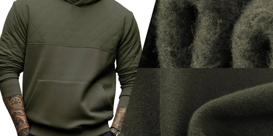 A man wearing a hoodie