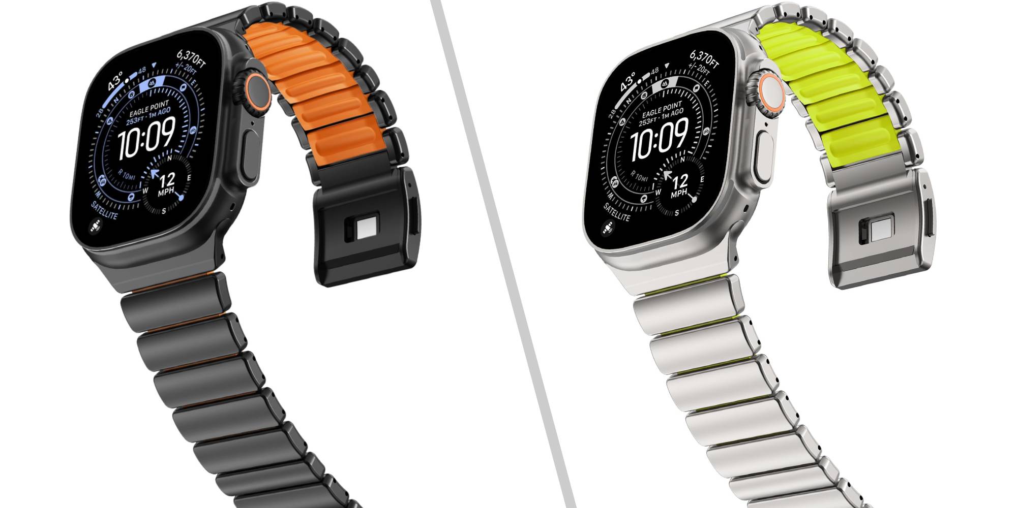 A close up of a watch