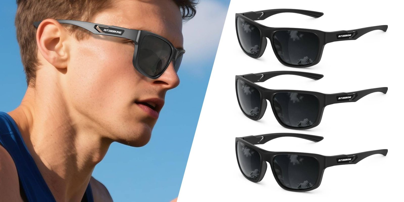 A man wearing sunglasses