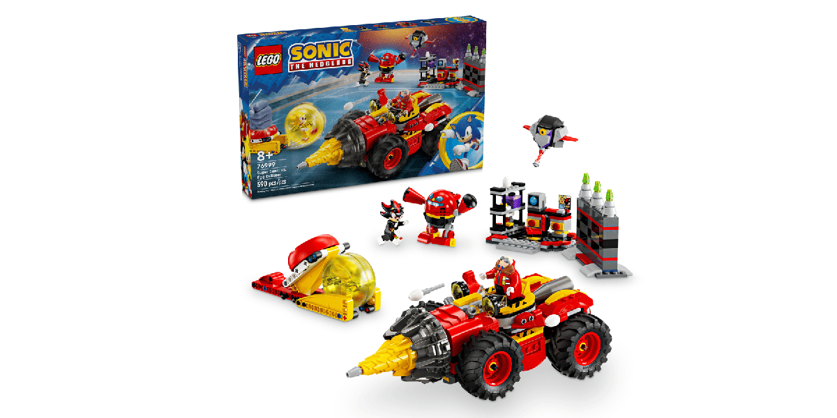 A toy box and building blocks