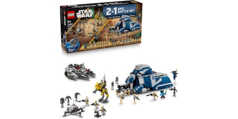 A box with a toy set