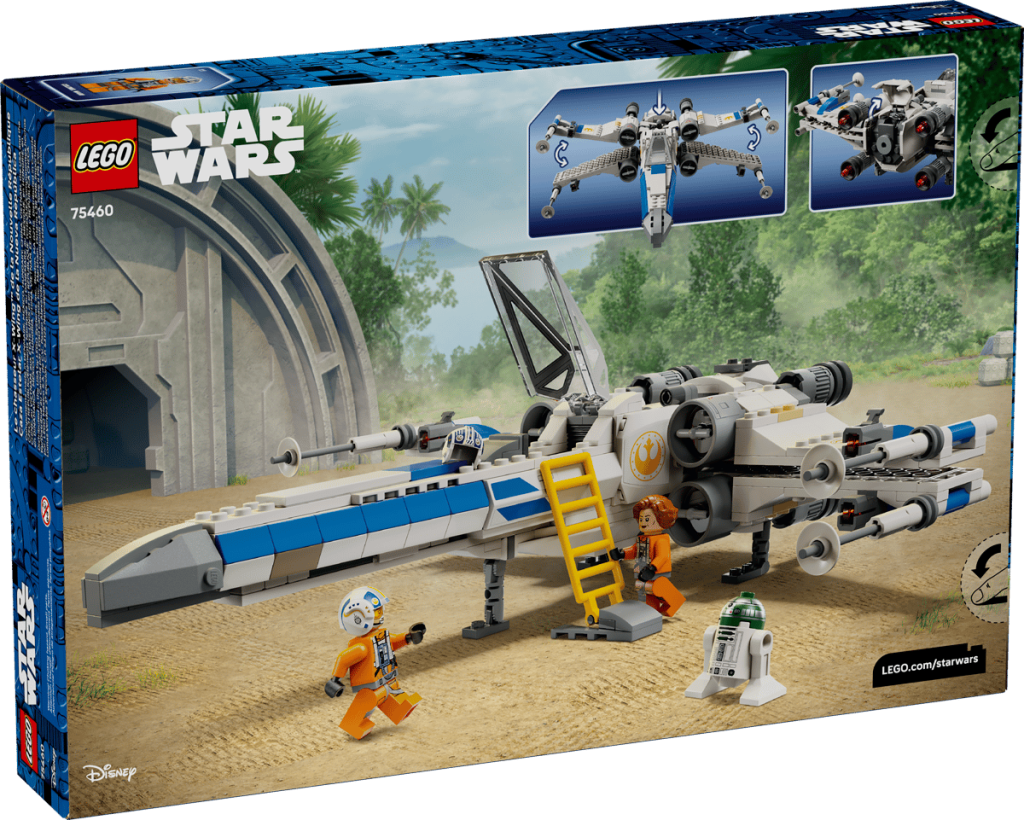 A box of toy building blocks