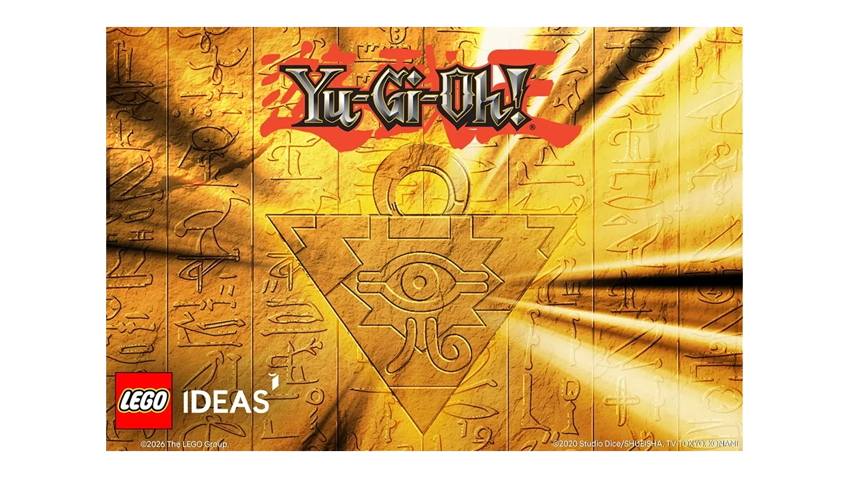 A gold text with a triangle symbol