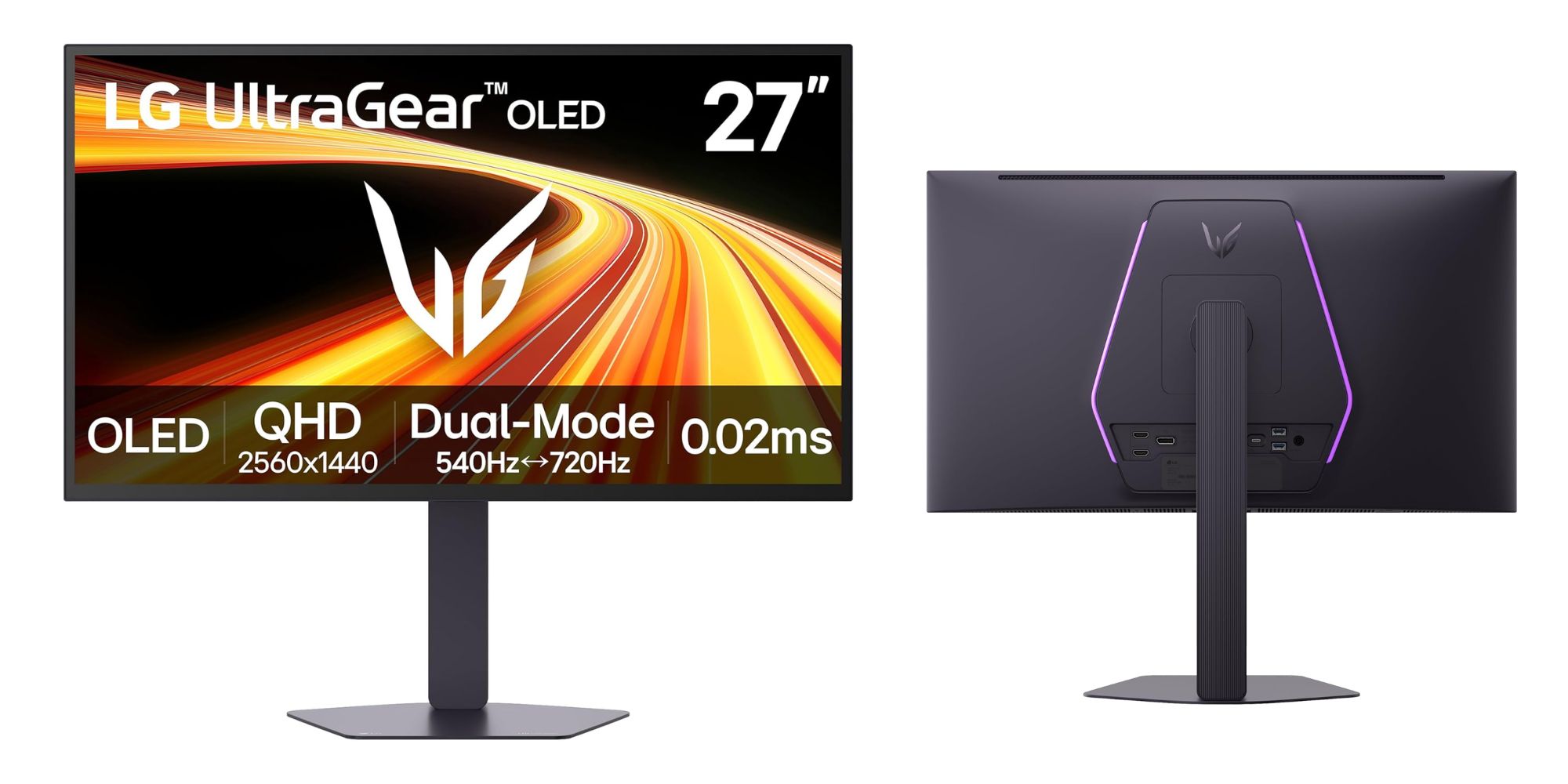 Image showing renders of LG's UltraGear gaming monitor.