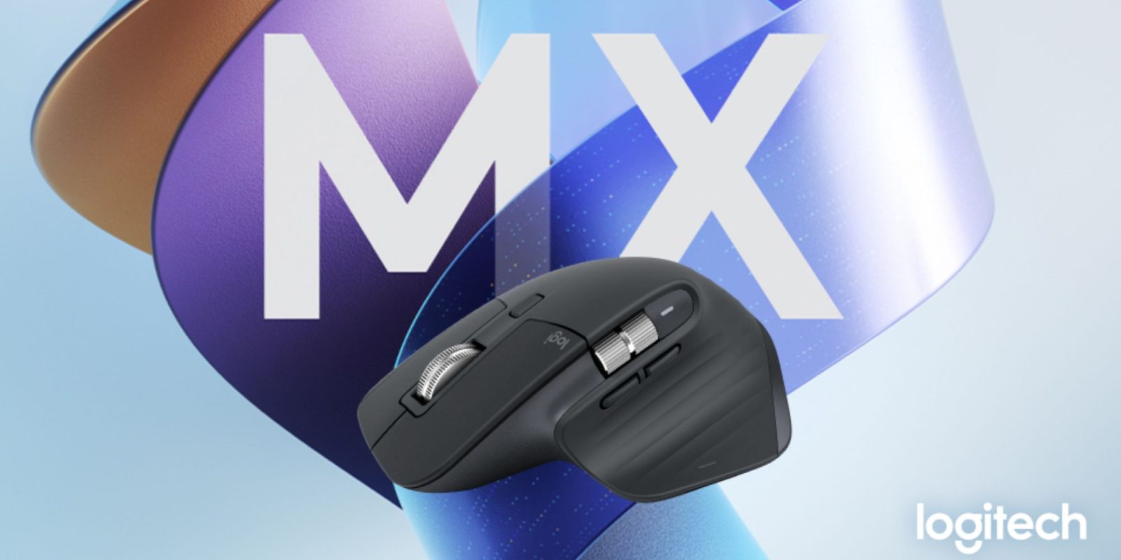 Logitech MX Master 3S mouse in black.