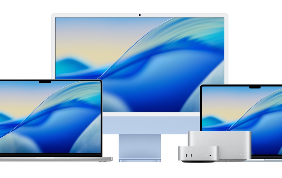 A group of electronic devices