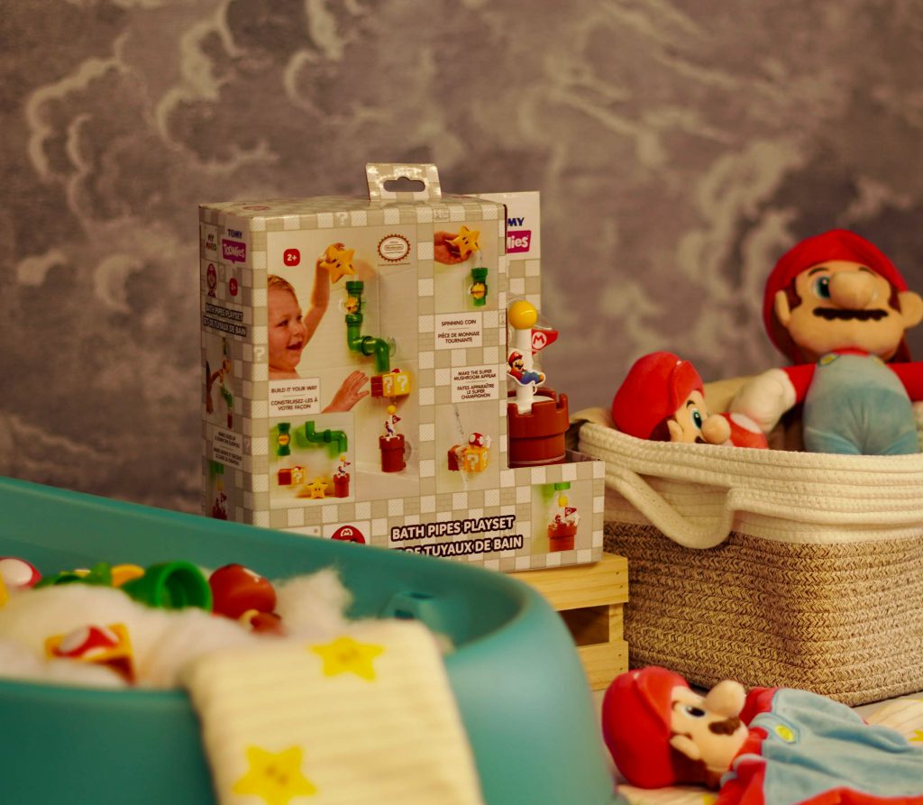 A group of toys on a table