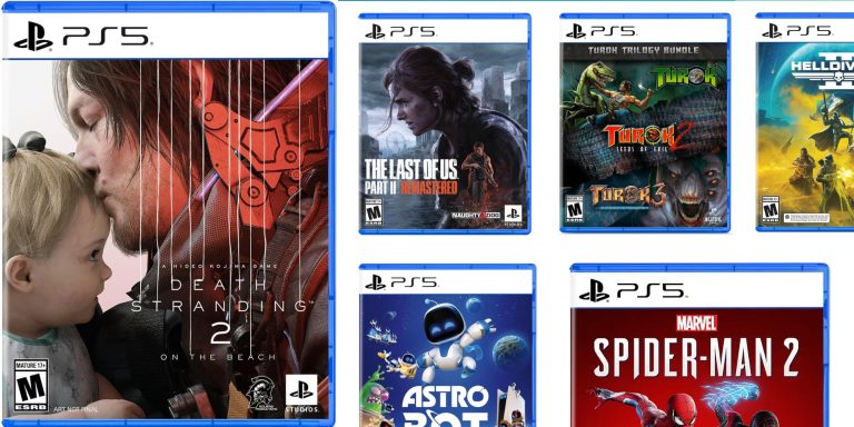 A group of video game cases