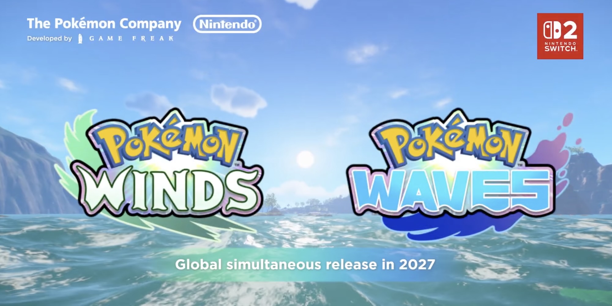 Pokémon Winds and Waves Switch 2 announced