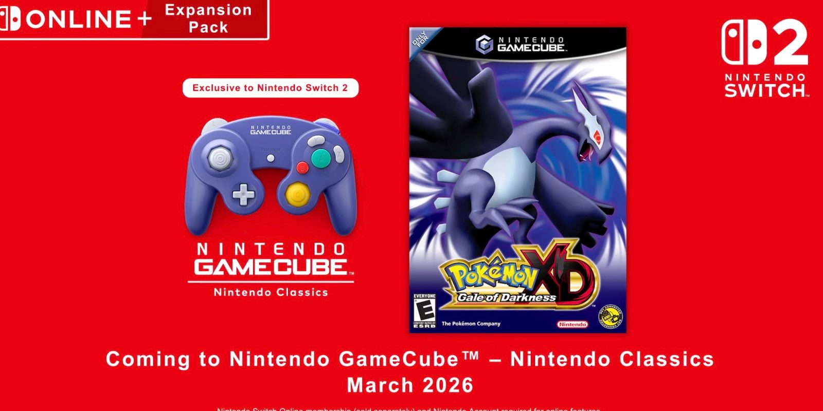 GameCube Pokémon XD Gale of Darkness