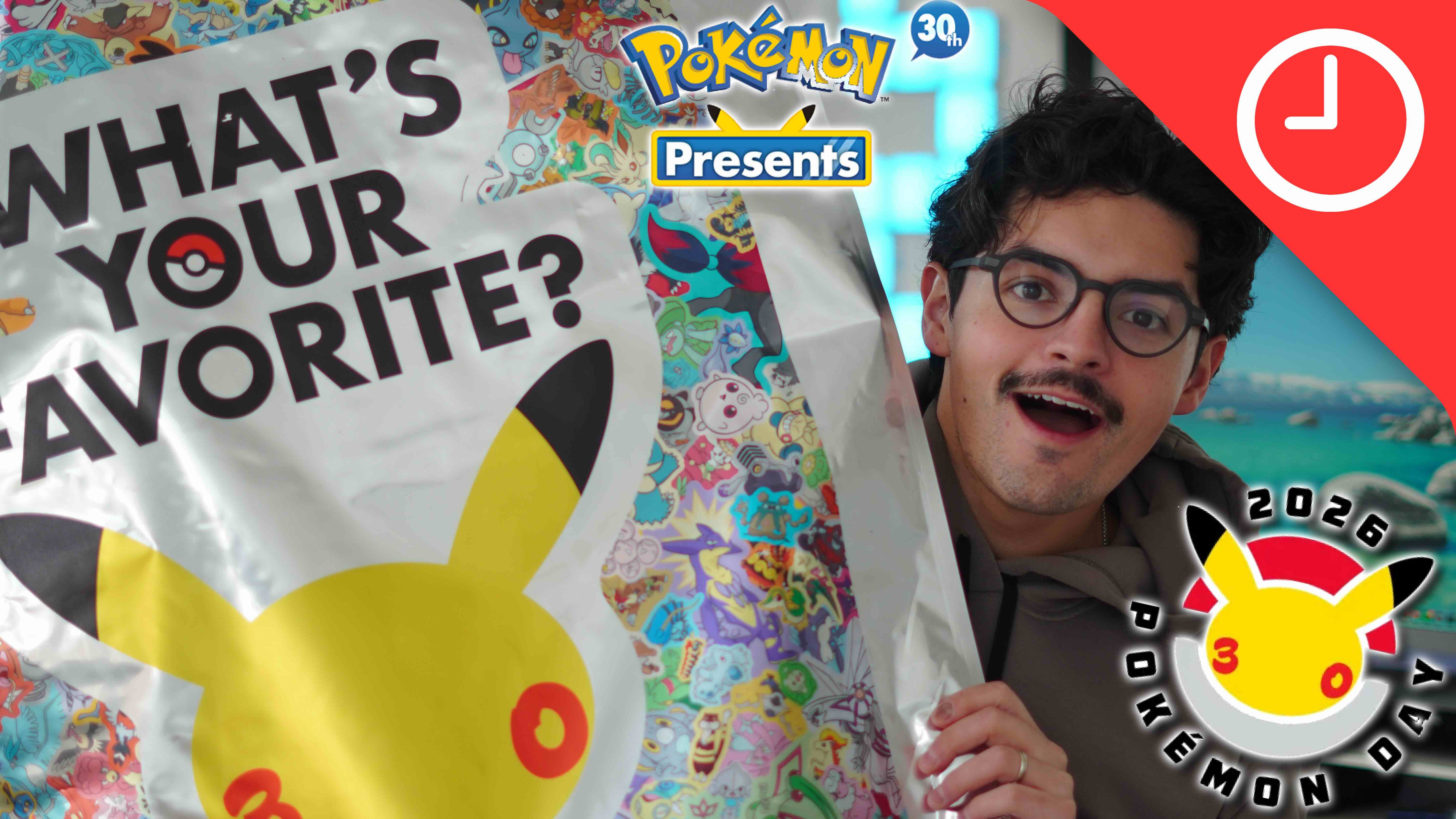 A Fernando holding a poster