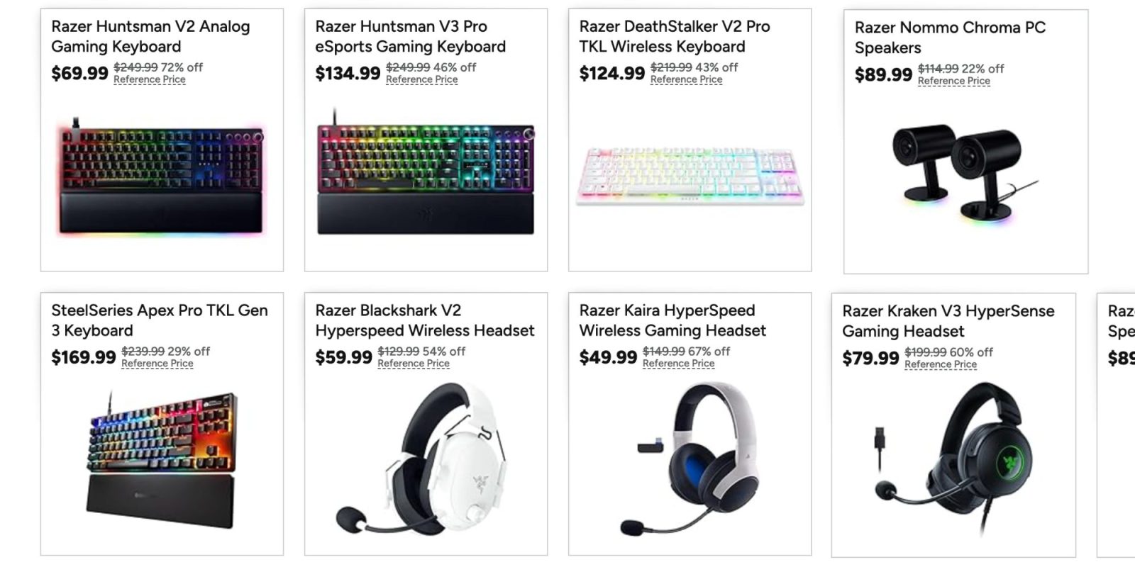 A screenshot of a computer keyboard and headphones