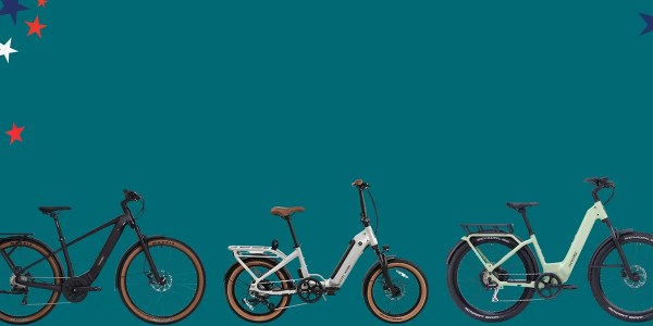 A group of bicycles in a row