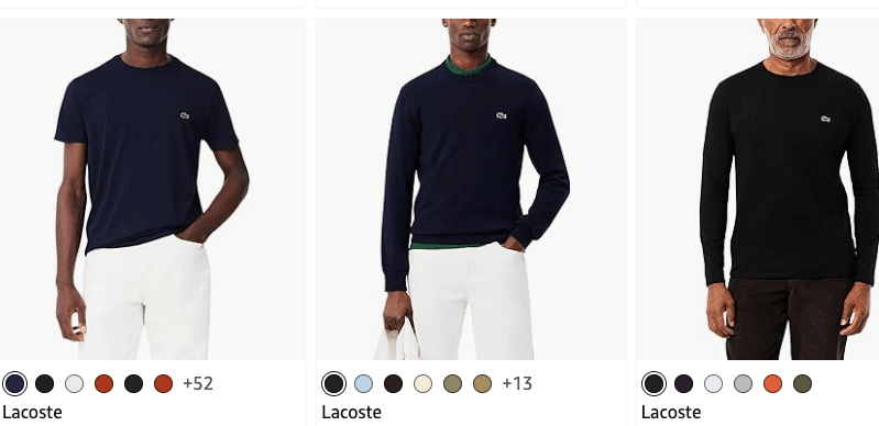 A collage of a man wearing a blue sweater