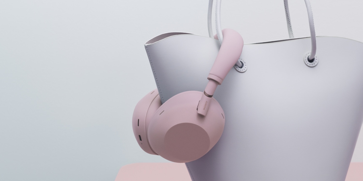 Sony debuts its new Sand Pink WH-1000XM6 Headphones today