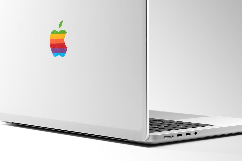 A close up of a laptop