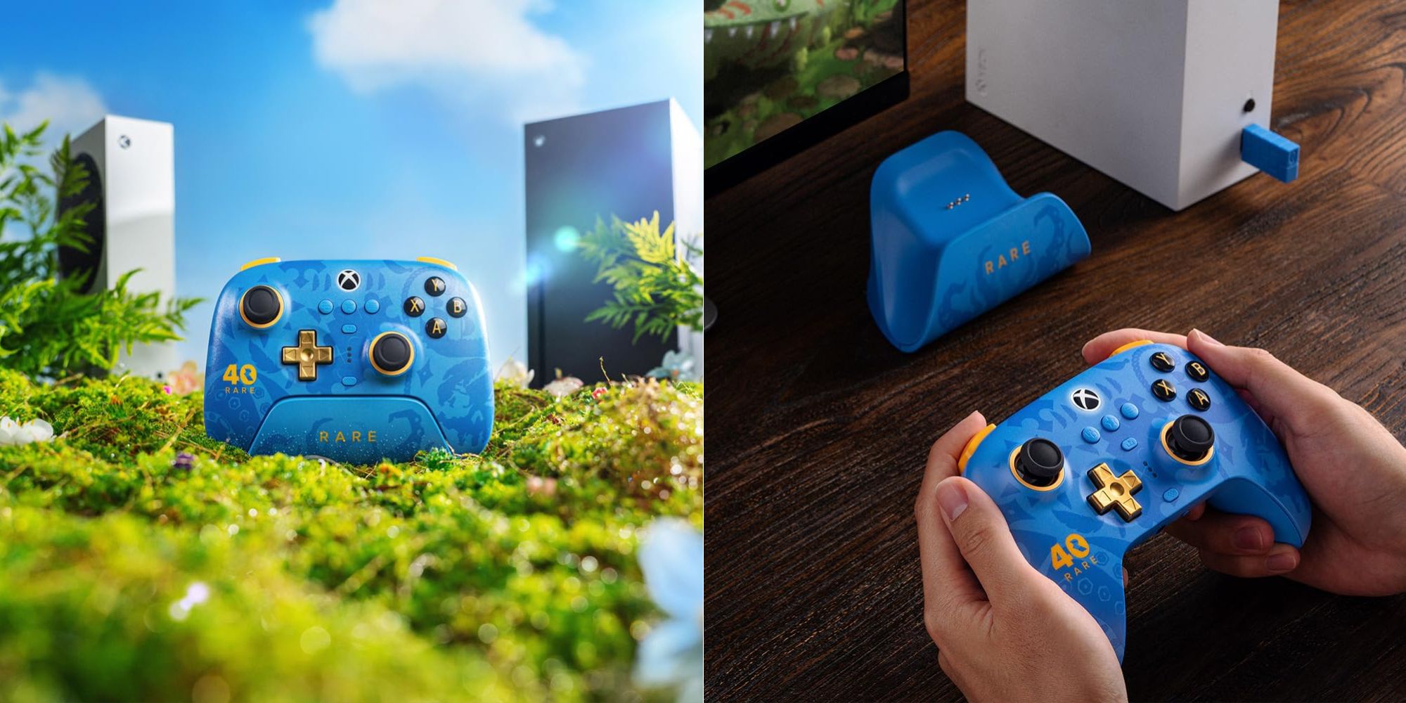 Image showing renders of 8BitDo's Rare Edition Ultimate controller.