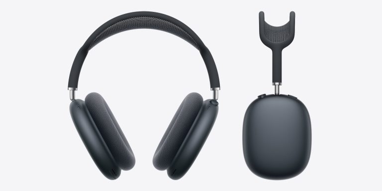 A close up of headphones