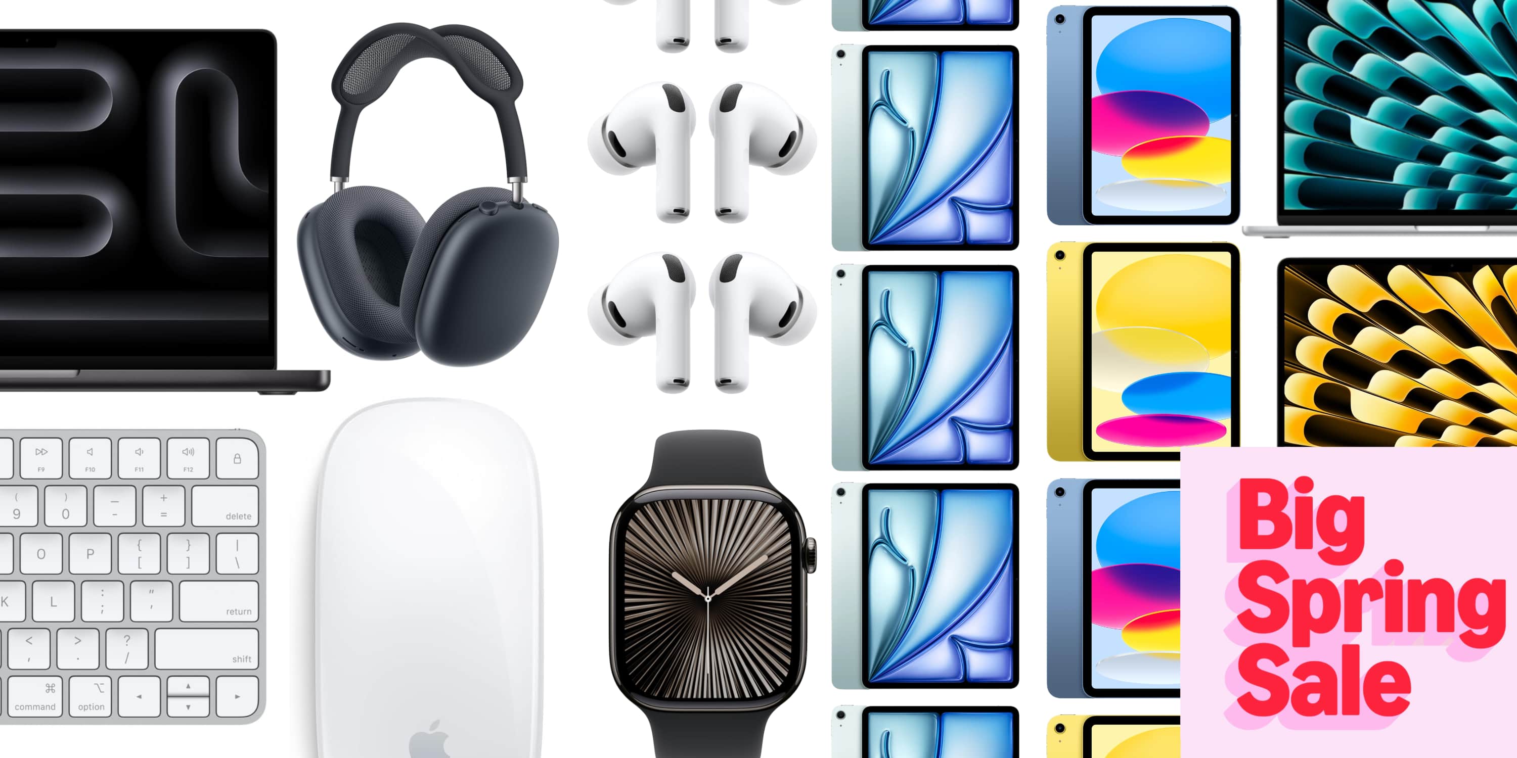 A collage of different electronic devices