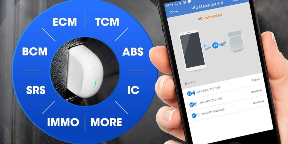 A hand holding a phone