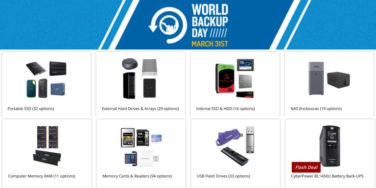 Image showing listings from B&H Storage sale.