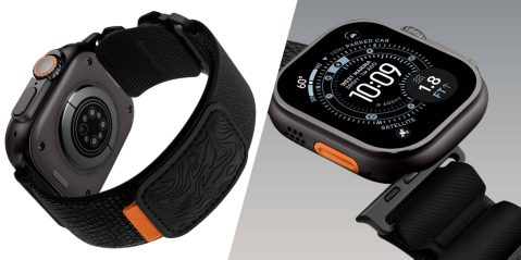 A close up of a watch