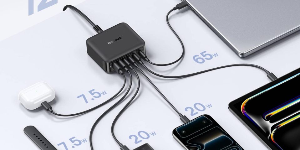 A black device connected to a cell phone