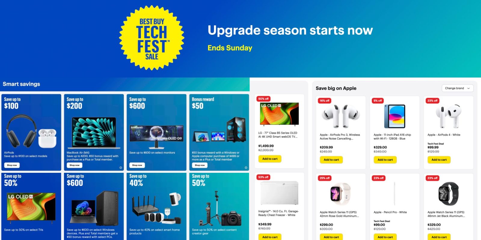 Best Buy Tech Fest sale-march-2026