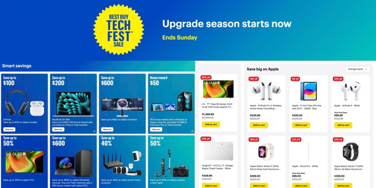 Best Buy Tech Fest sale-march-2026
