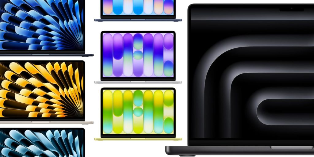 A group of laptops and a cell phone