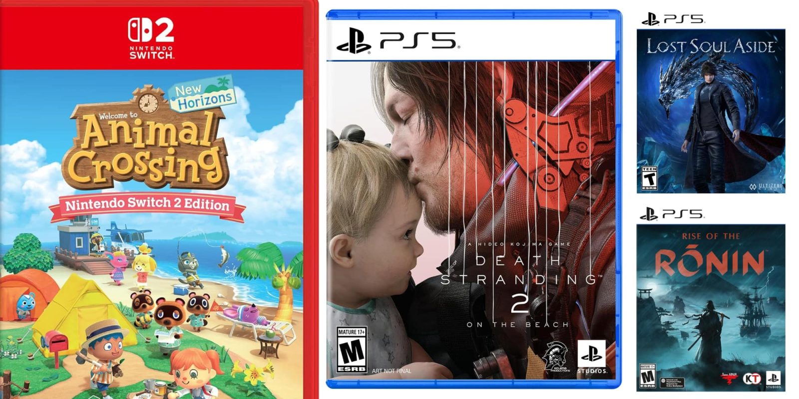 Big Spring Sale game deals: Animal Crossing Switch 2 Edition, Death Stranding 2, Lost Soul Aside, more