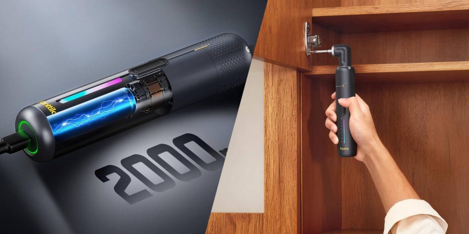 A hand holding a tool