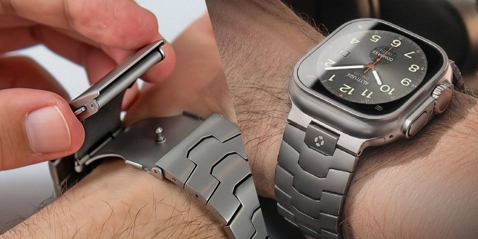 A close up of a watch