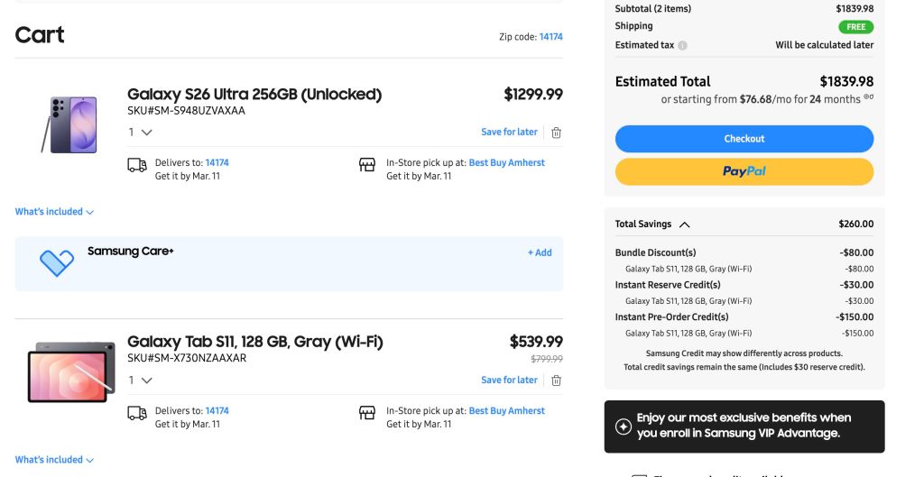 A screenshot of a website