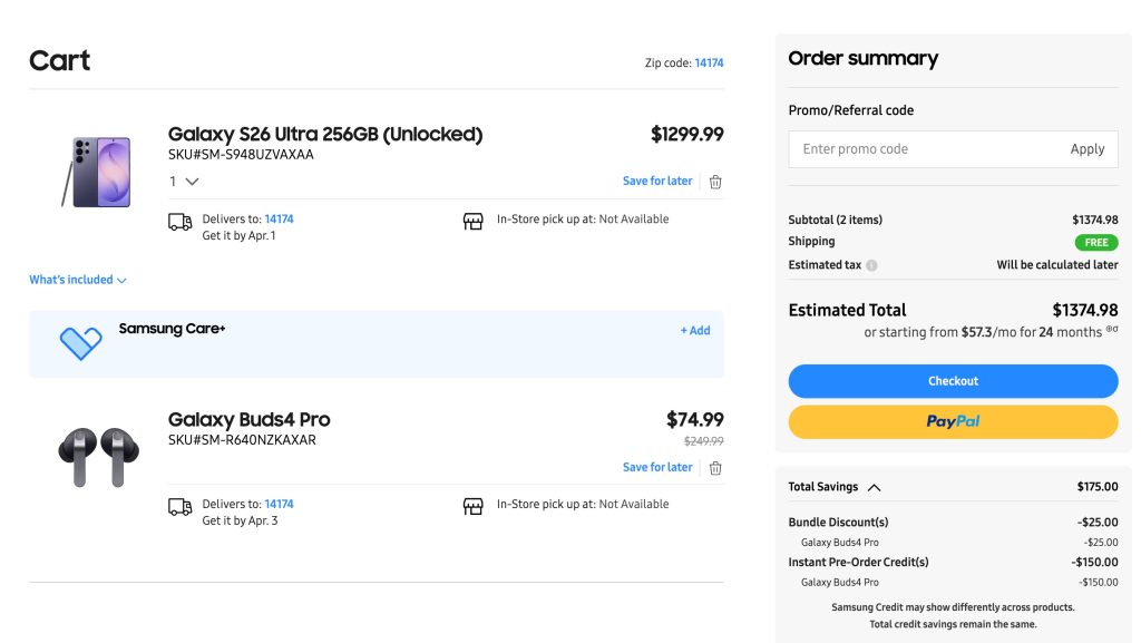 A screenshot of a website
