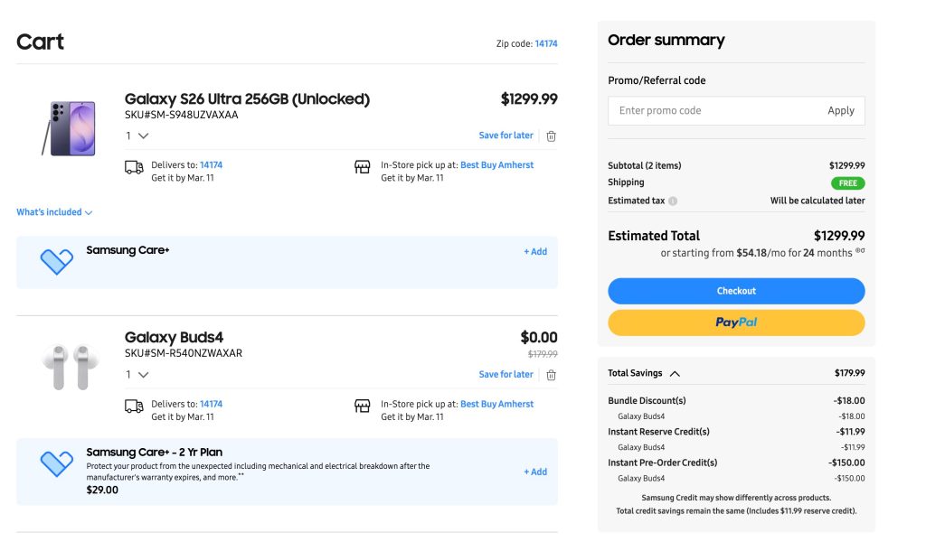 A screenshot of a website