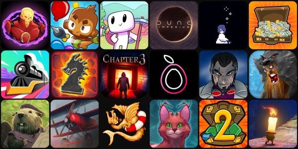 A collage of a video game