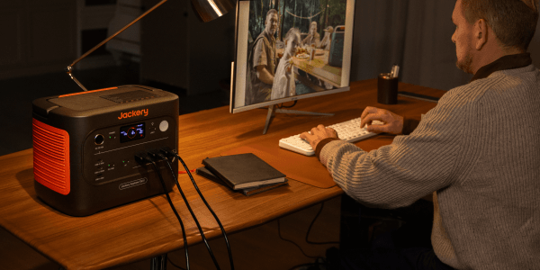 A person typing on a keyboard