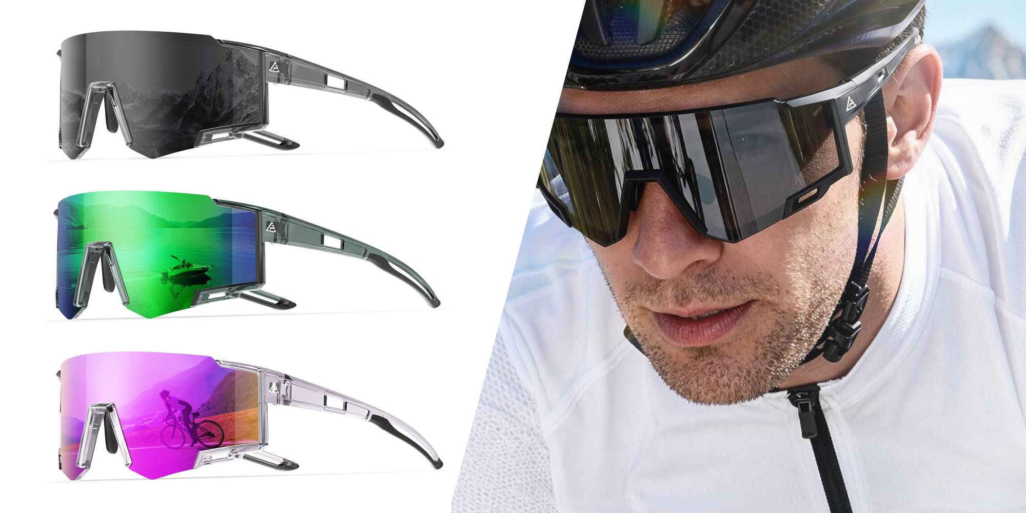 A man wearing sunglasses