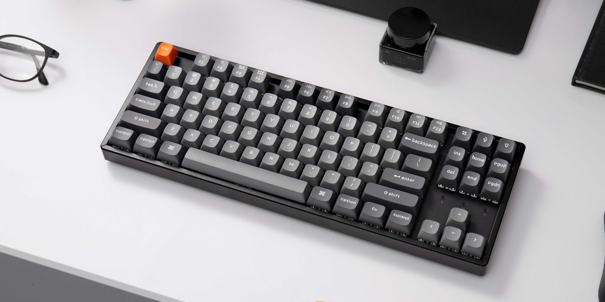 Image showing Keychron's K8 Max wireless mechanical keyboard.