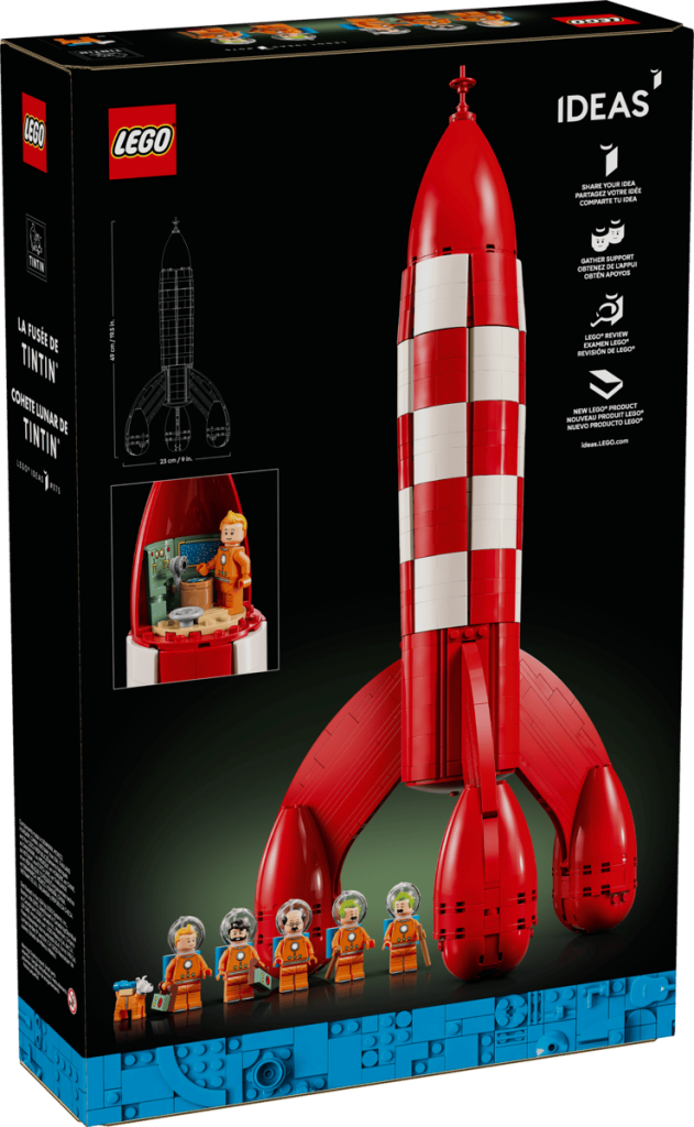 LEGO Tintin Moon Rocket