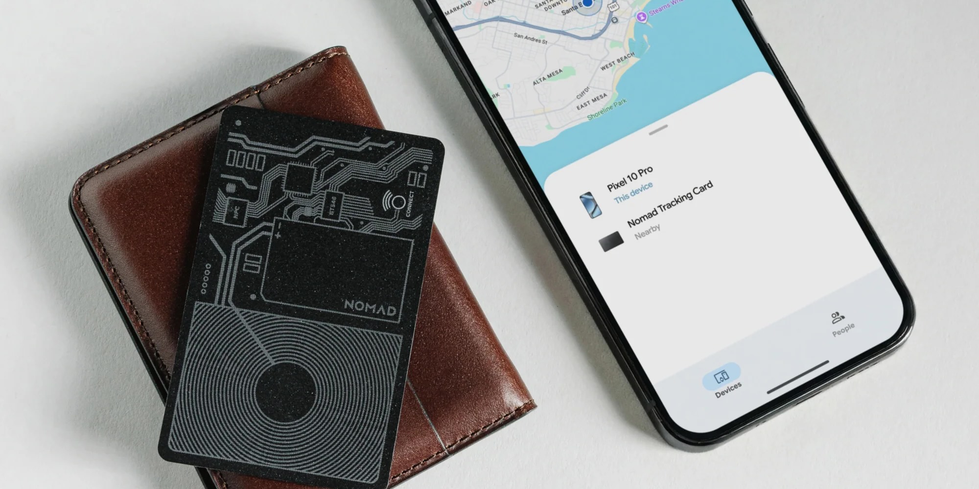 Nomad Google Find Hub Tracking Card Air