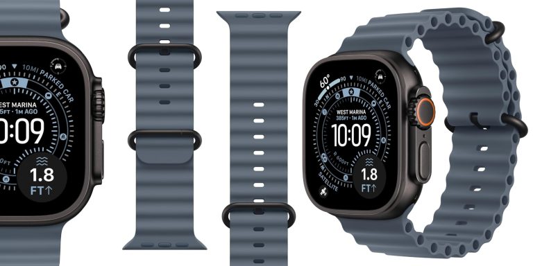 Ocean Band Anchor Blue Apple