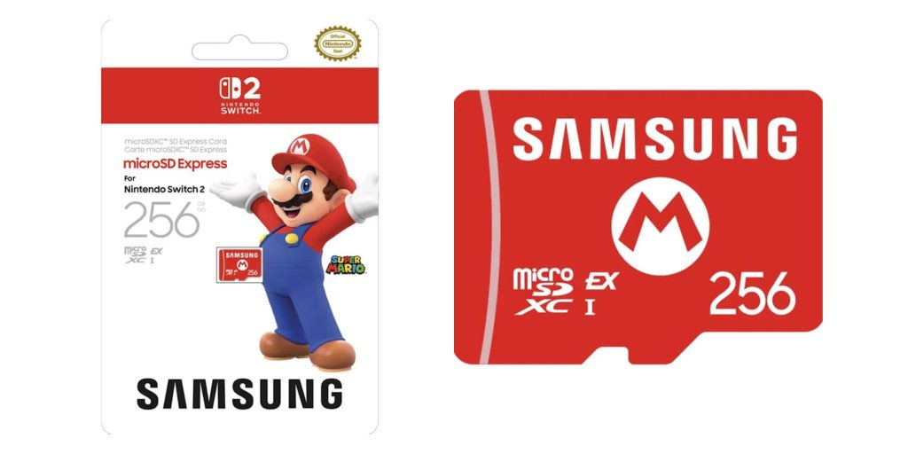 Image showing renders of Samsung's Switch 2 microSD card.