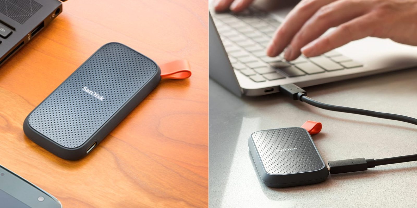 Image showing renders of SanDisk's 1TB portable SSD.