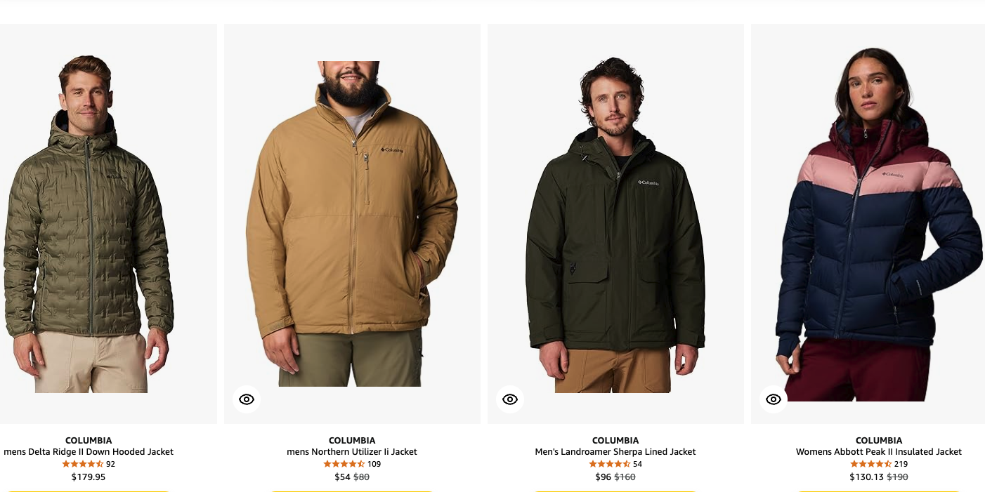 A collage of men wearing jackets