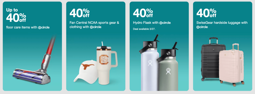 A couple of promotional water bottles