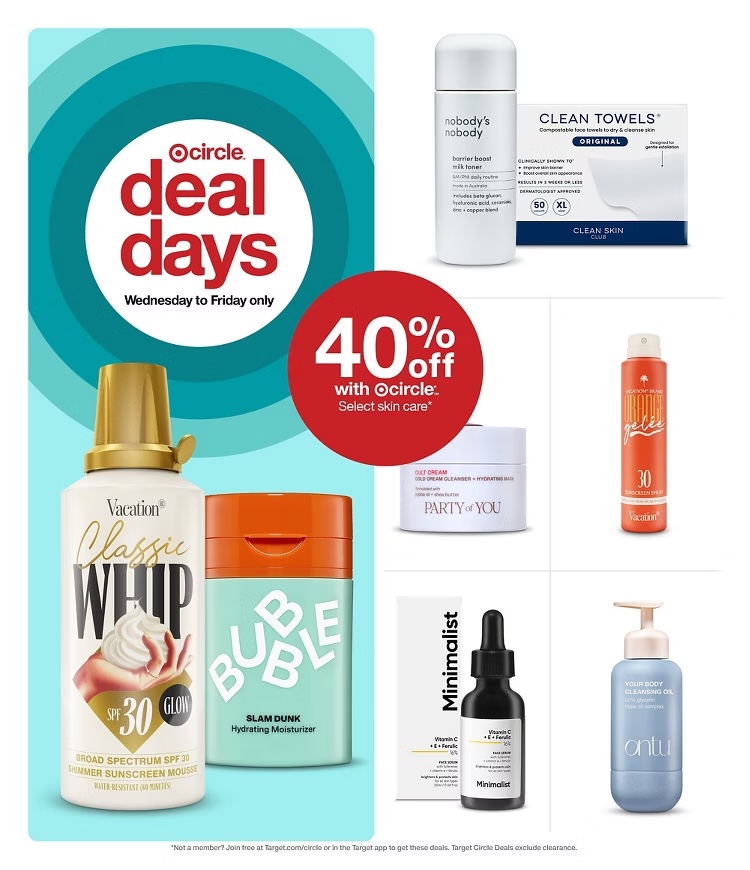 A collage of different types of skincare products